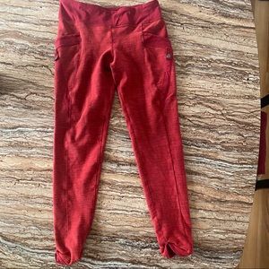 Hot pink lulu leggings